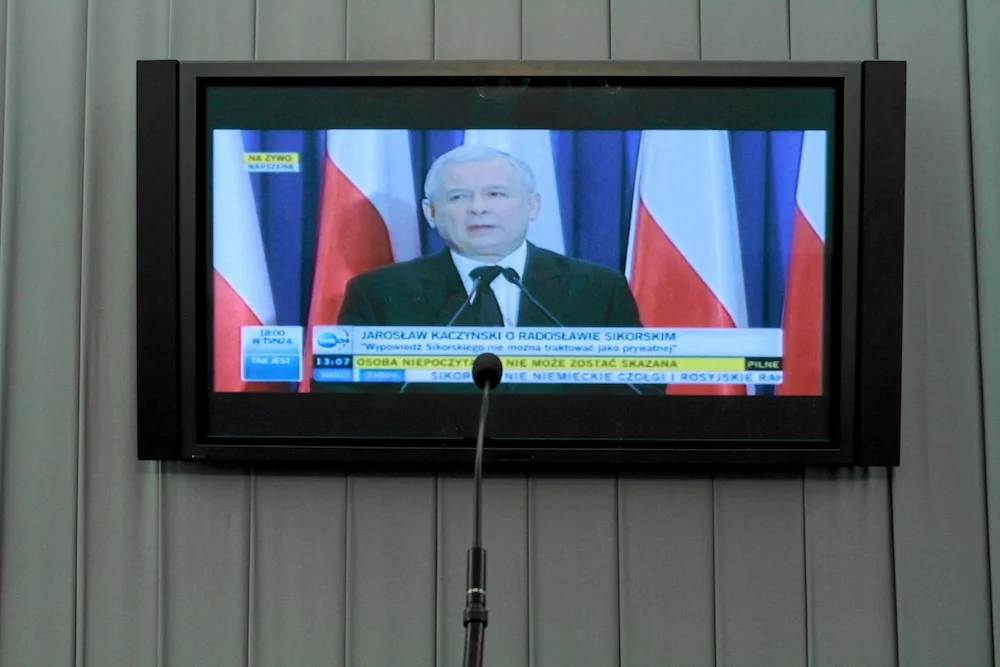 Jarosław Kaczyński w Sejmie