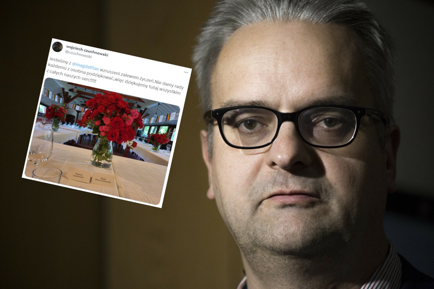 Wojciech Czuchnowski zszokował zwolenników PiS wystrojem sali weselnej.