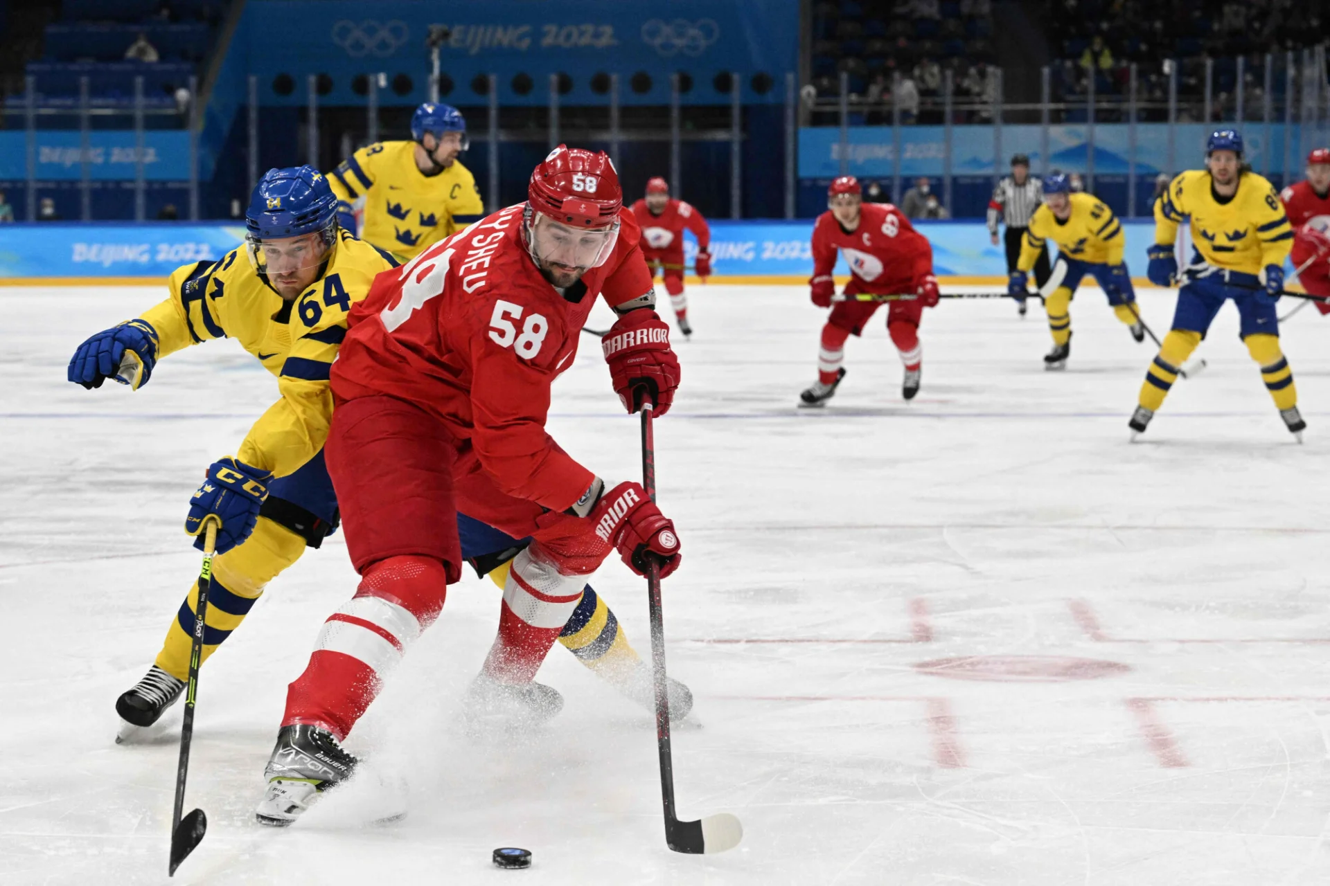 Rosjanie pokonali Szwedów po serii rzutów karnych i zagrają o złoty medal olimpijski w Pekinie