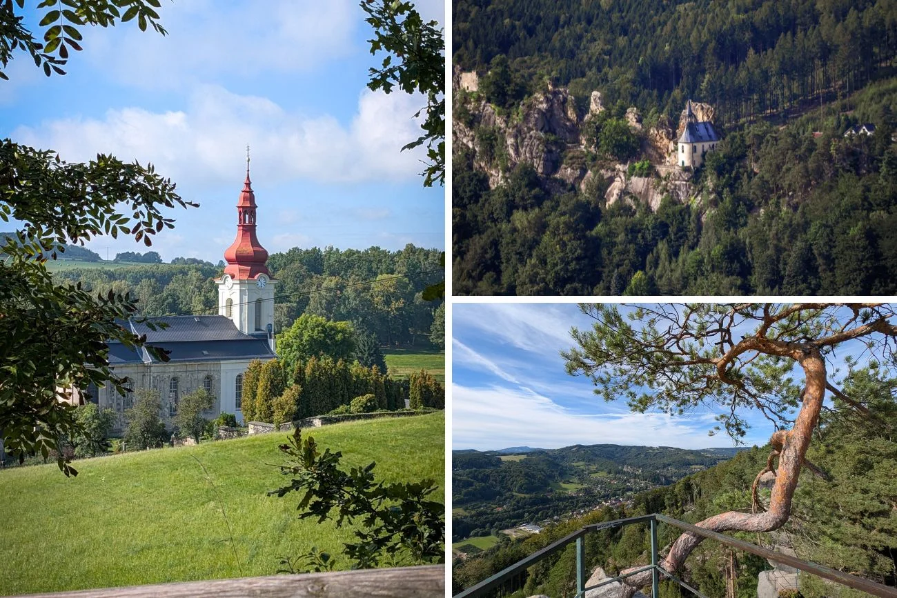 Góry na północy Czech