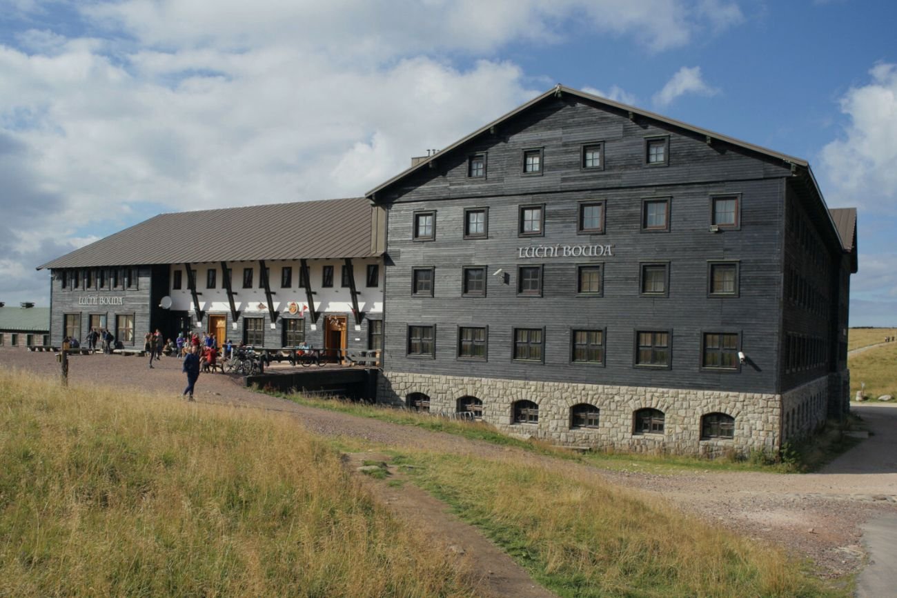 Lucni bouda w czeskich Karkonoszach