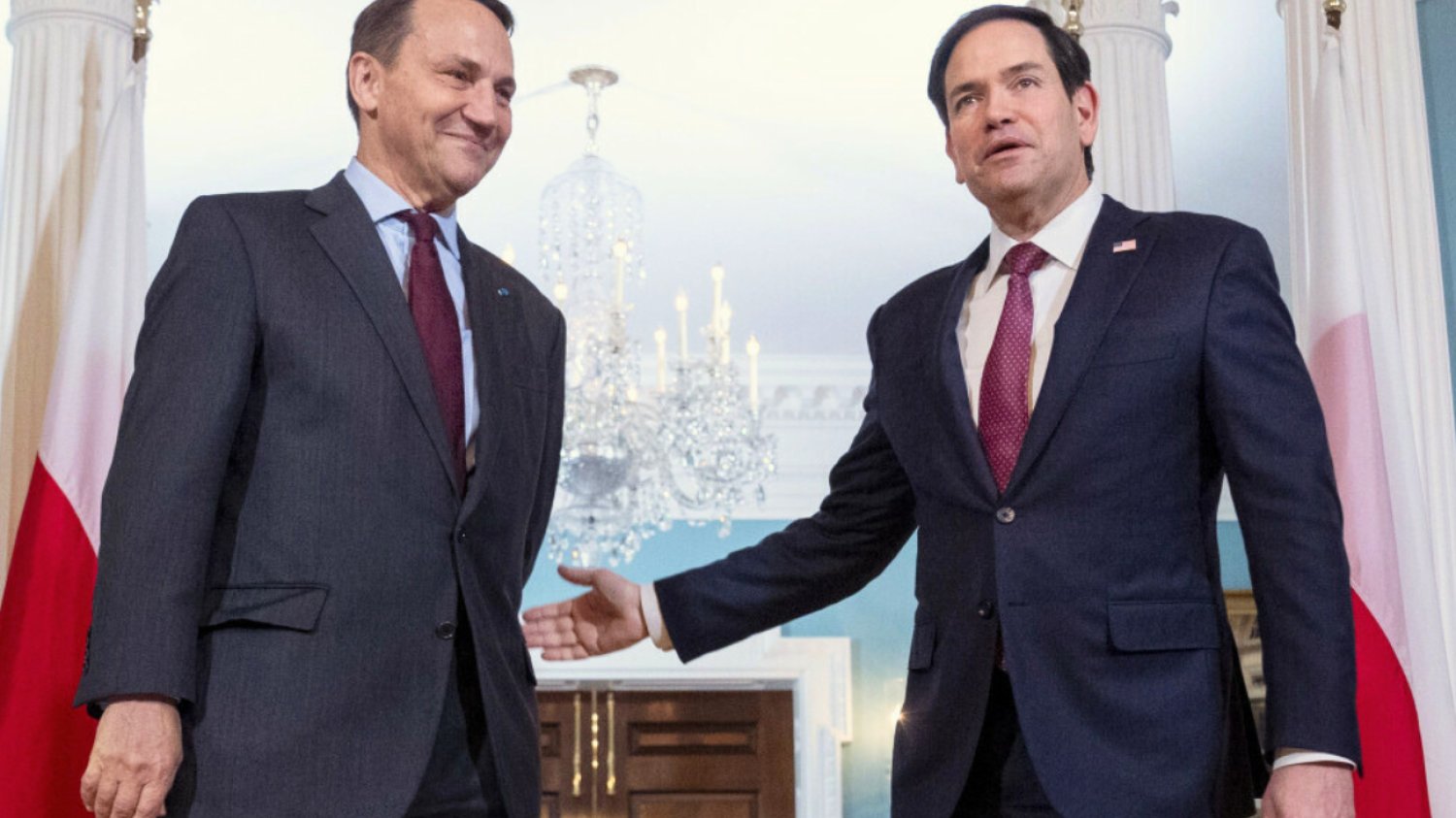 Marco Rubio odpowiedział Radosławowi Sikorskiemu Radosław Sikorski i Marco Rubio