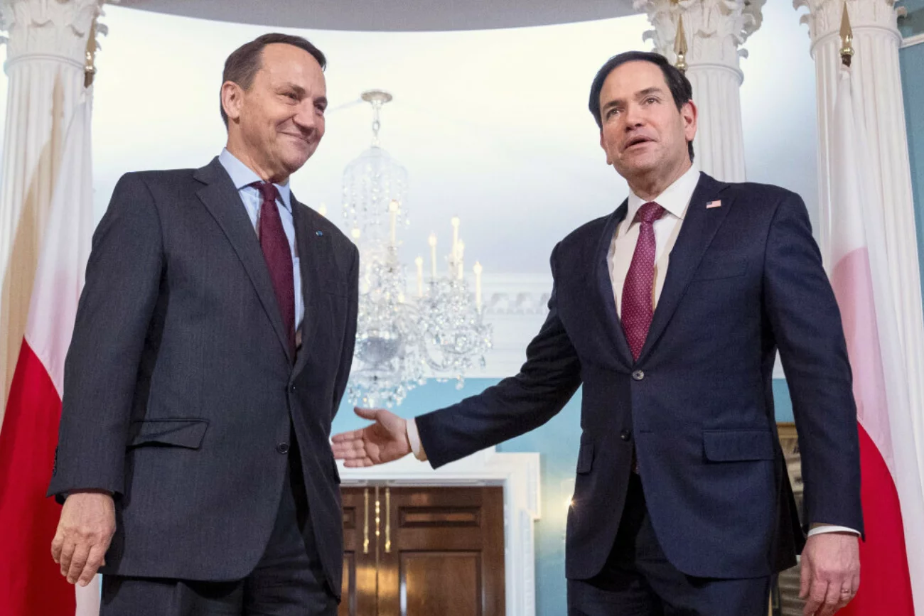 Marco Rubio odpowiedział Radosławowi Sikorskiemu Radosław Sikorski i Marco Rubio
