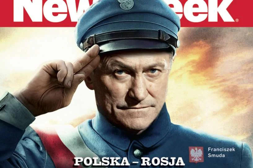 Okładka najnowszego "Newsweeka" zapowiada, że mecz Polska - Rosja to "bitwa warszawska"