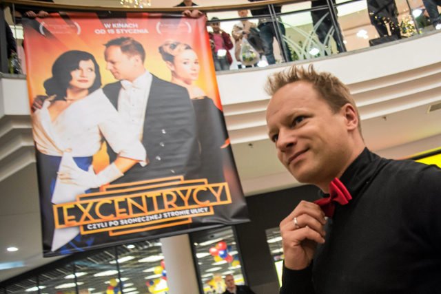 Maciej Stuhr ma powody do radości