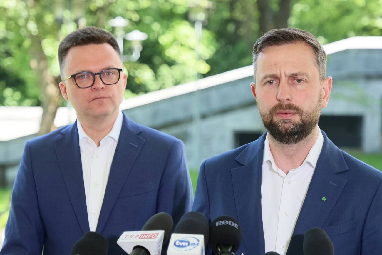 Szymon Hołownia i Władysław Kosiniak-Kamysz