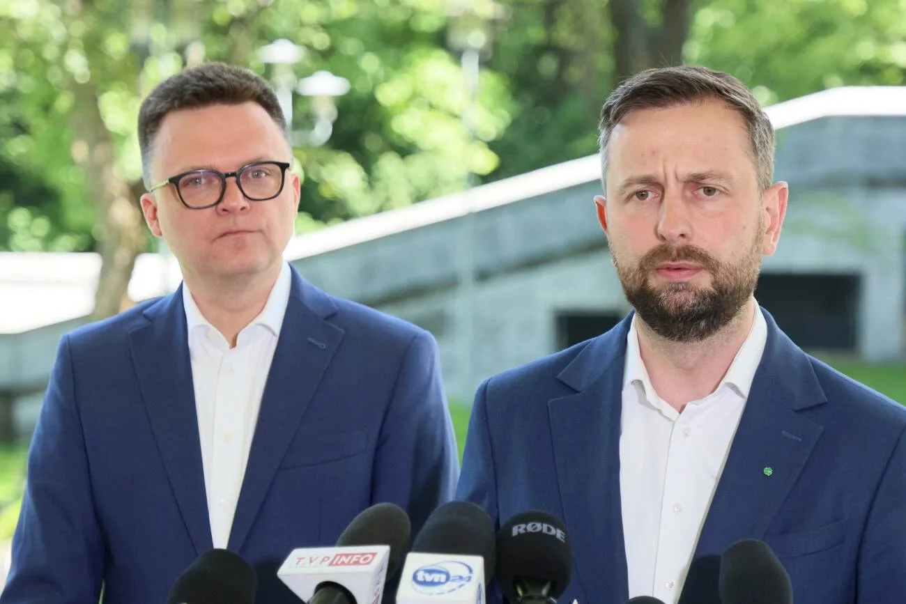 Szymon Hołownia i Władysław Kosiniak-Kamysz