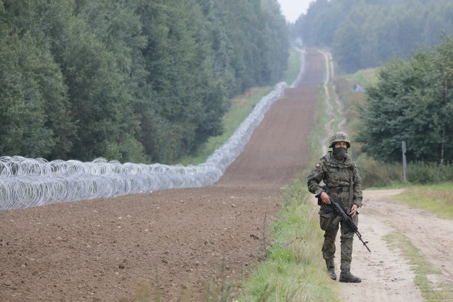 Litwa, podobnie jak Polska, buduje płot przy granicy z Białorusią. (zdjęcie ilustracyjne)