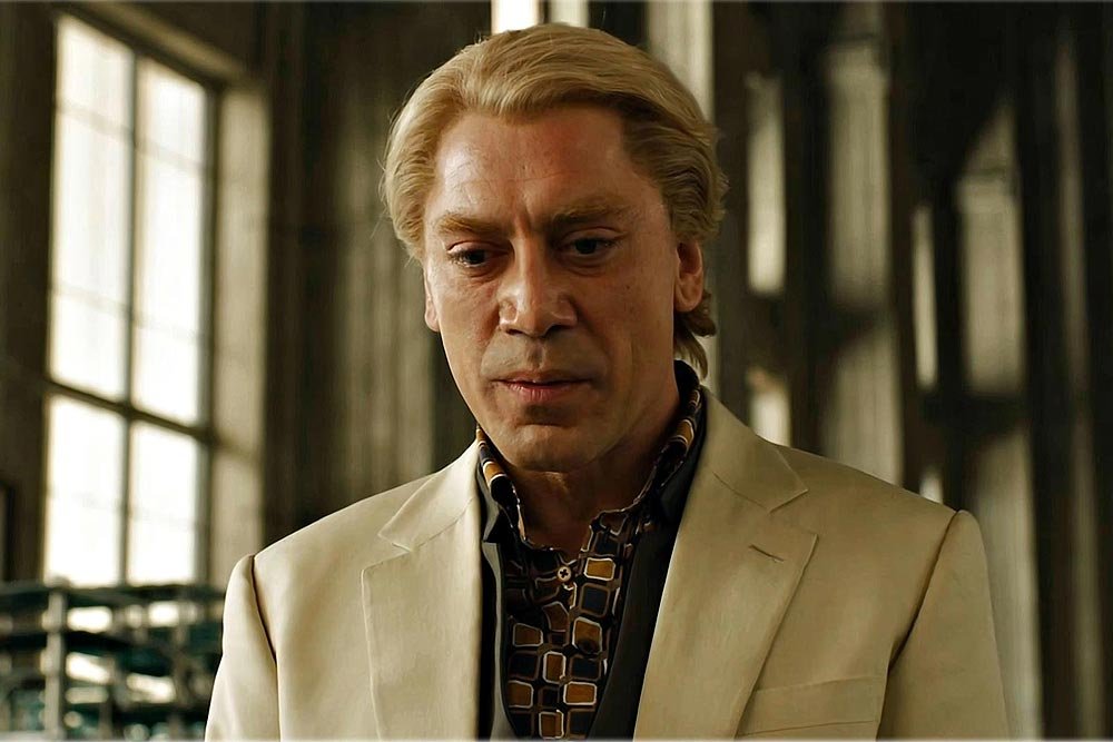 Javier Bardem w filmie "Skyfall"