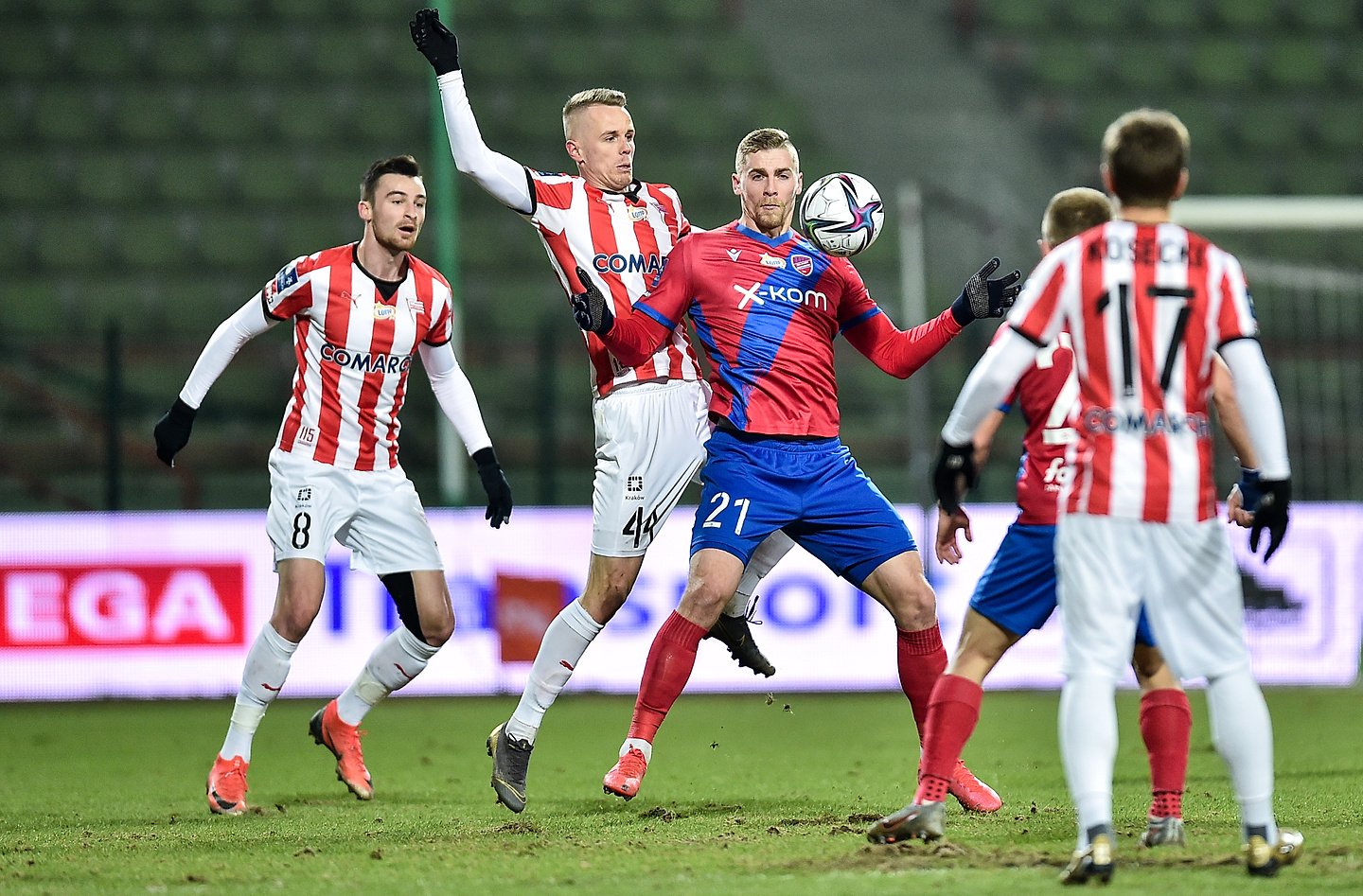 Raków Częstochowa nie potrafił sforsować defensywy Cracovii