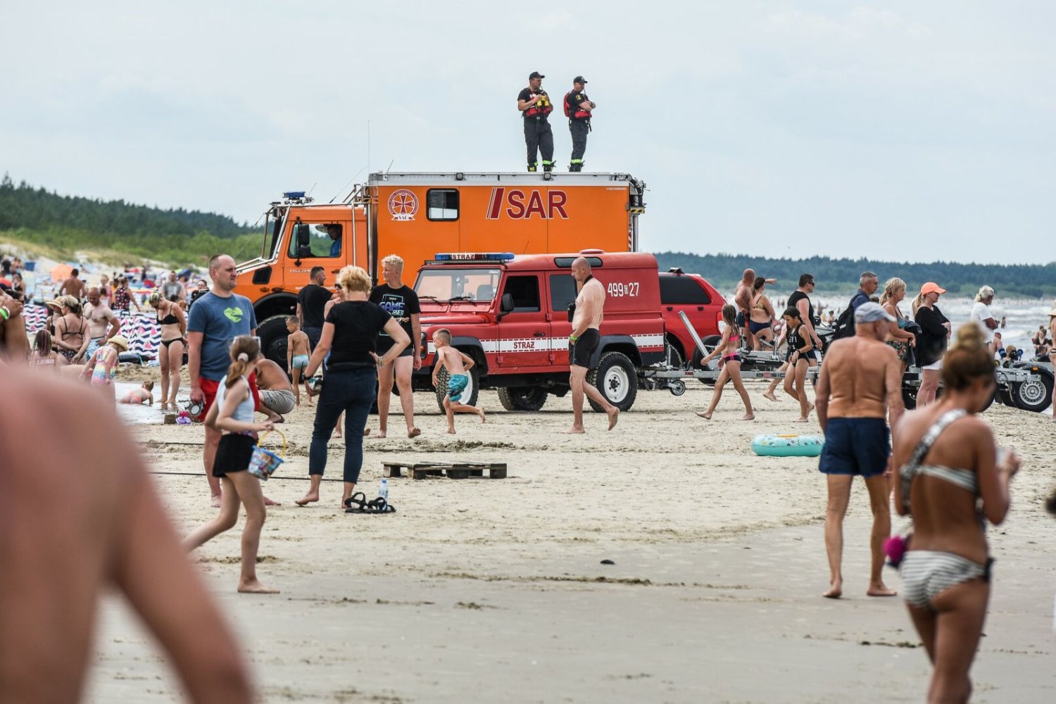 Falę podtopień w Jantarze wywołała tzw. fala przybojowa.