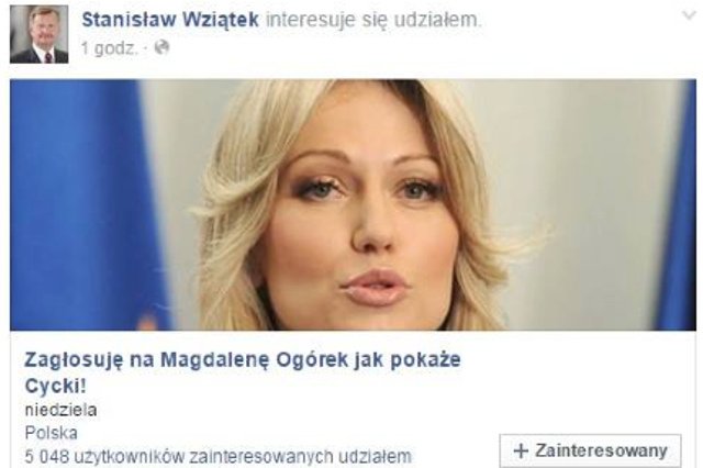 Poseł Stanisław Wziątek przeprosił już za swoją pomyłkę