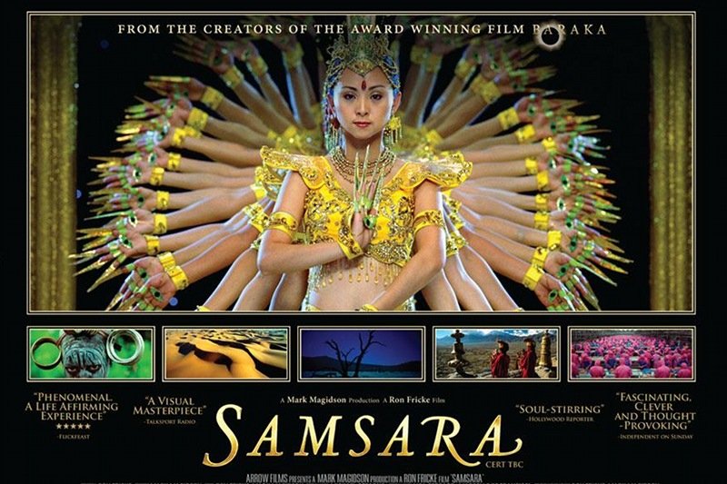 Plakat filmu "Samsara"