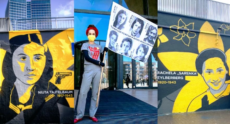 Akcja Żonkile 2021: Kim są bohaterki powstania w getcie [SYLWETKI z MURALI]