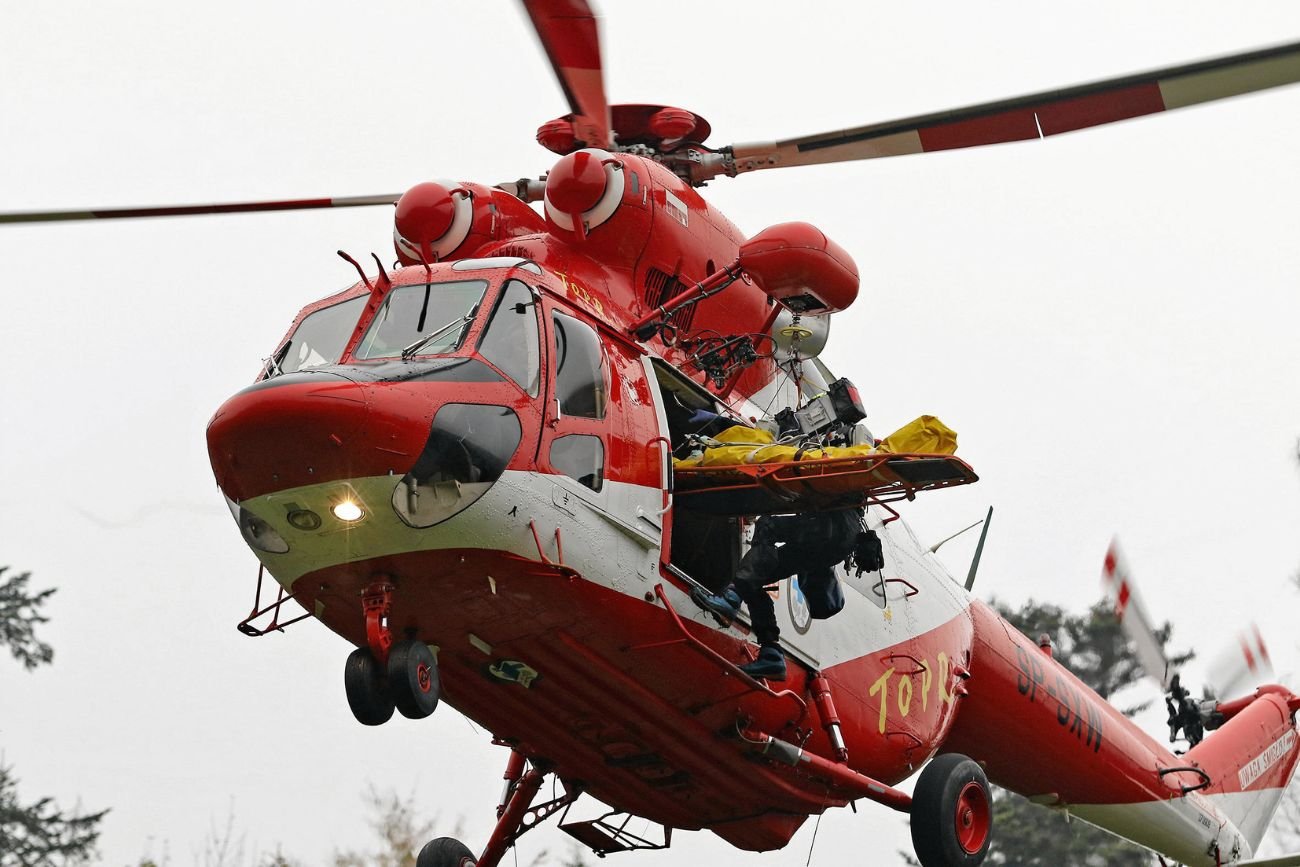 Awaryjne lądowanie "Sokoła" TOPR-u
