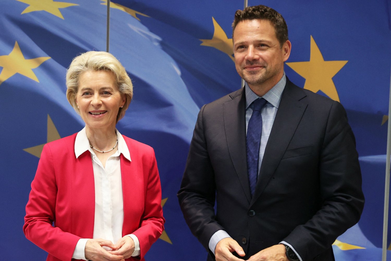 Prezydent Warszawy spotkał się z szefową KE.