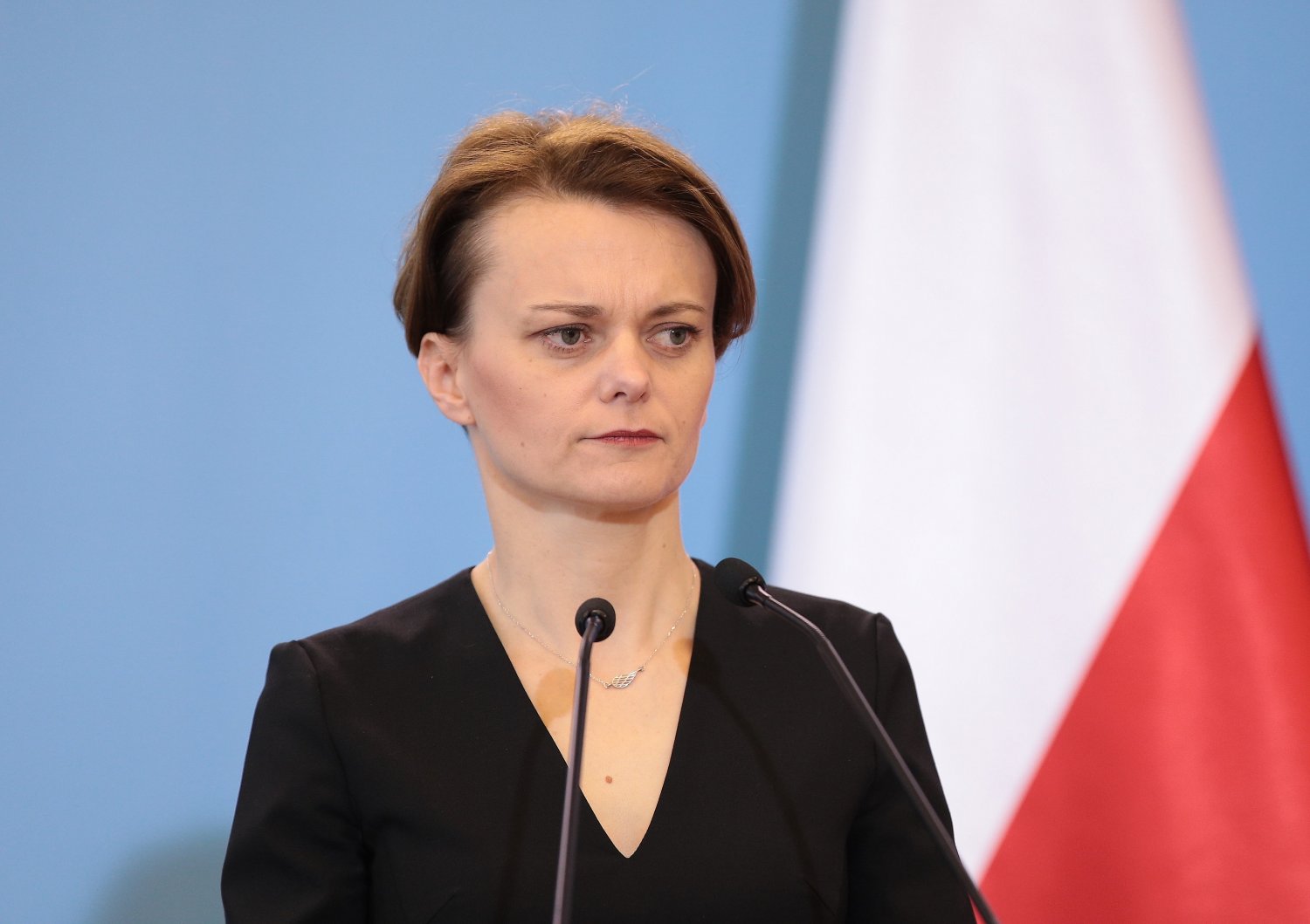 Jadwiga Emilewicz uważa, że wolność kobiety kończy się, kiedy zachodzi w ciążę.