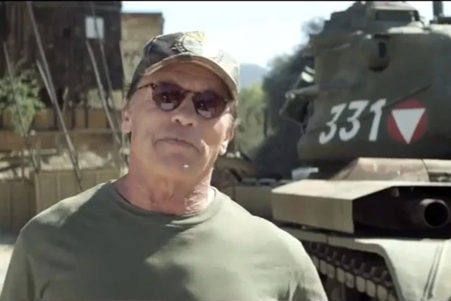 Arnold Schwarzenegger kupił sobie czołg