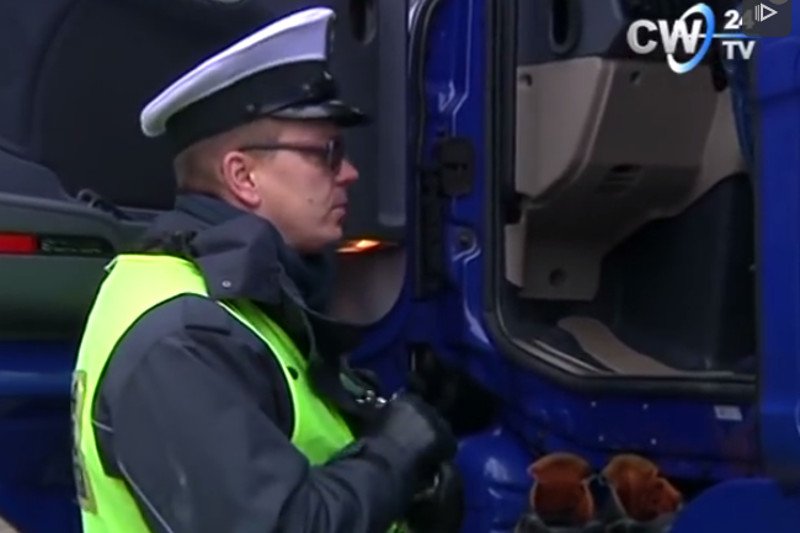 ITD we Włocławku wystawiło kierowcy ciężarówki rekordowy mandat.