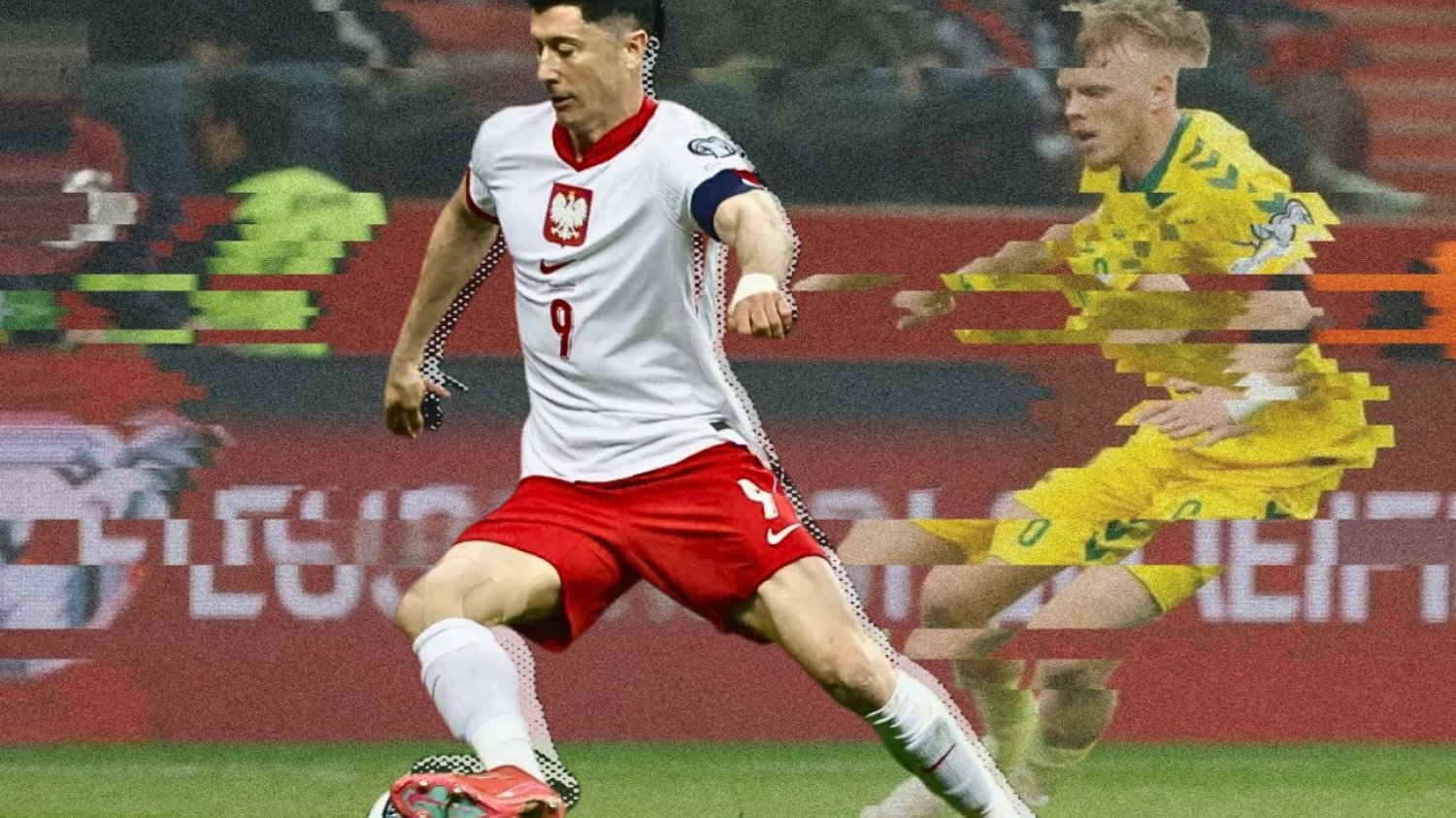 Robert Lewandowski uratował honor kadry w meczu Polska-Litwa.