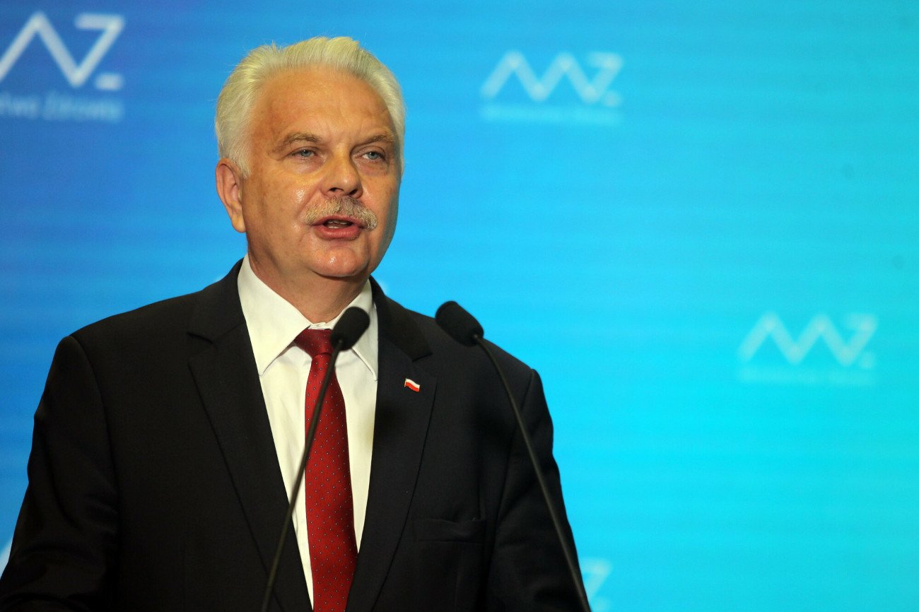 Wiceminister zdrowia Waldemar Kraska.