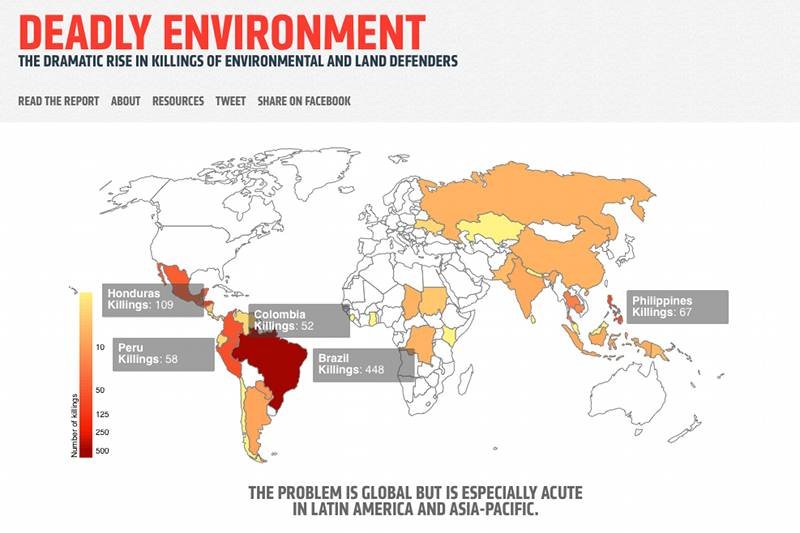 Najwięcej obrońców przyrody ginie w Brazylii