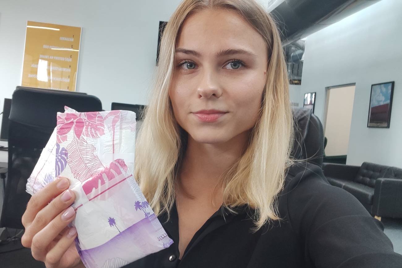 Napisałam, że faceci powinni mieć w domu podpaski. Wasze reakcje