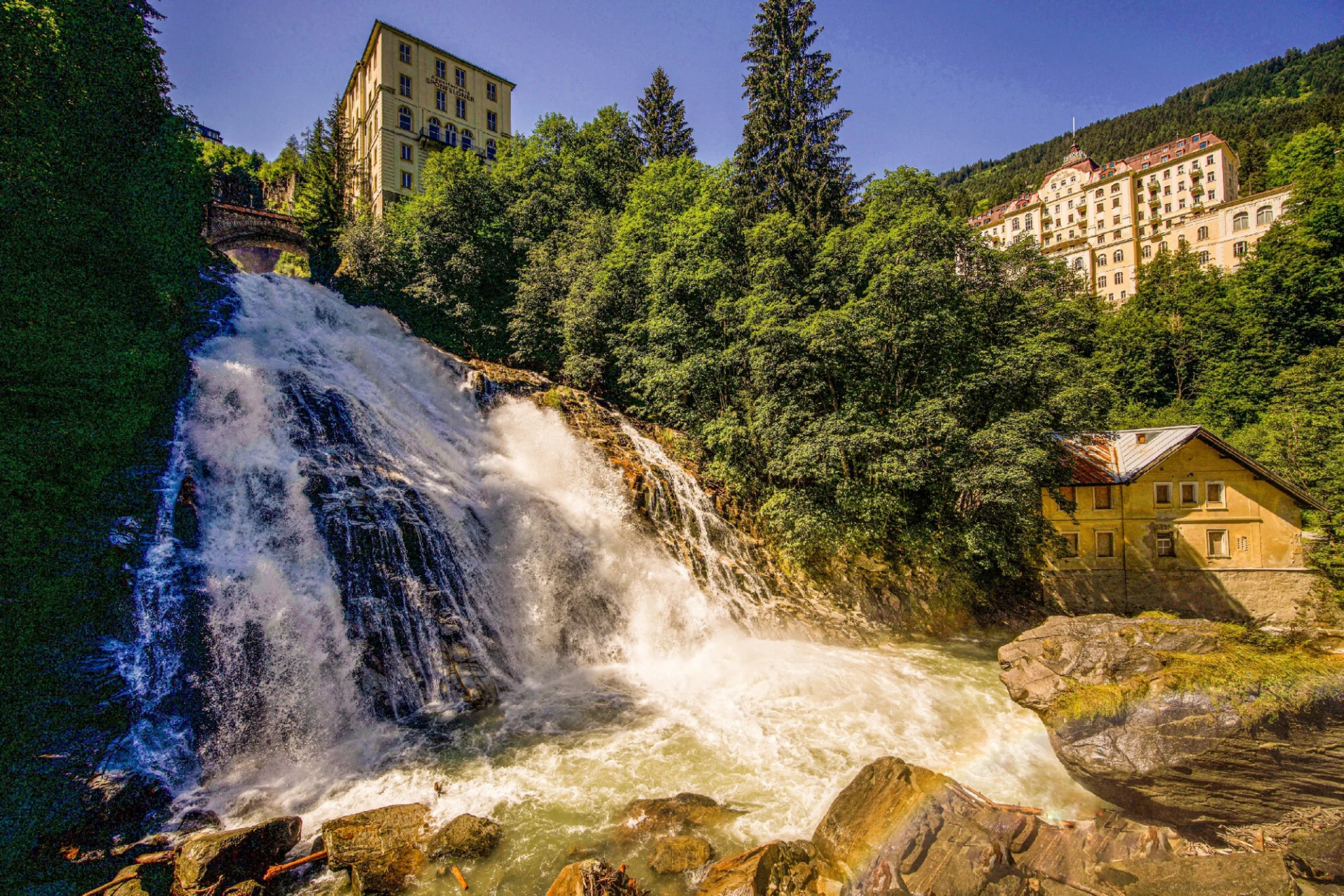 Bad Gastein w Austrii.