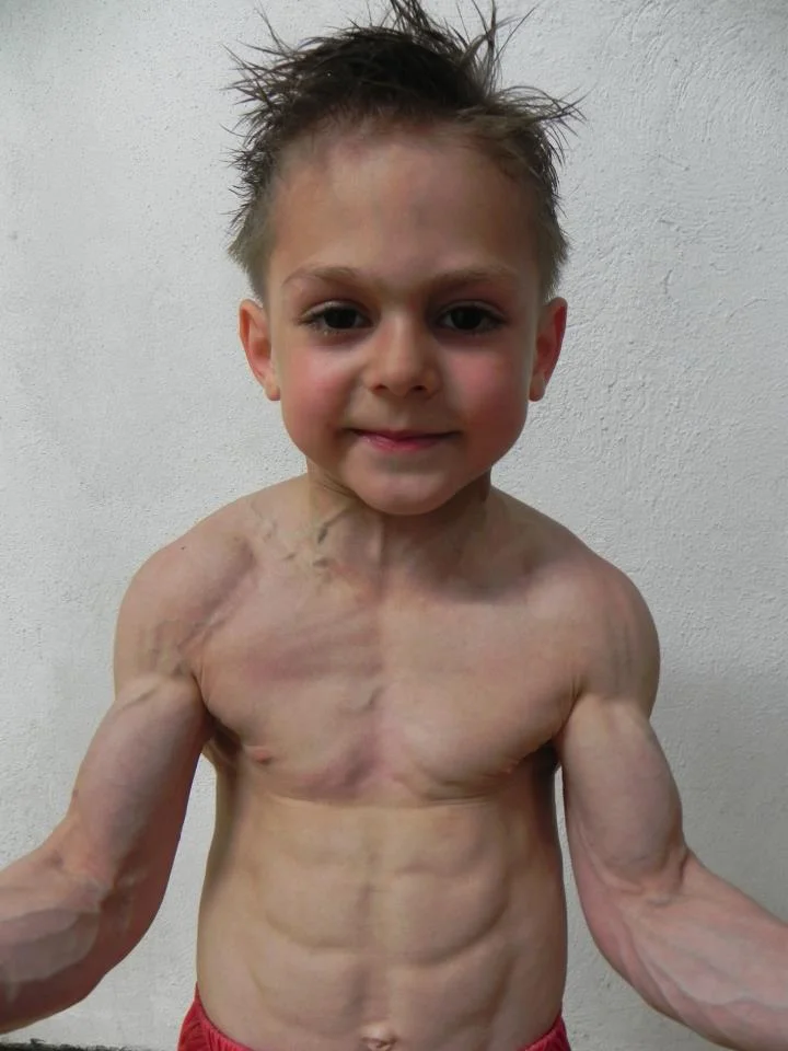 Pięcioletni Giuliano.