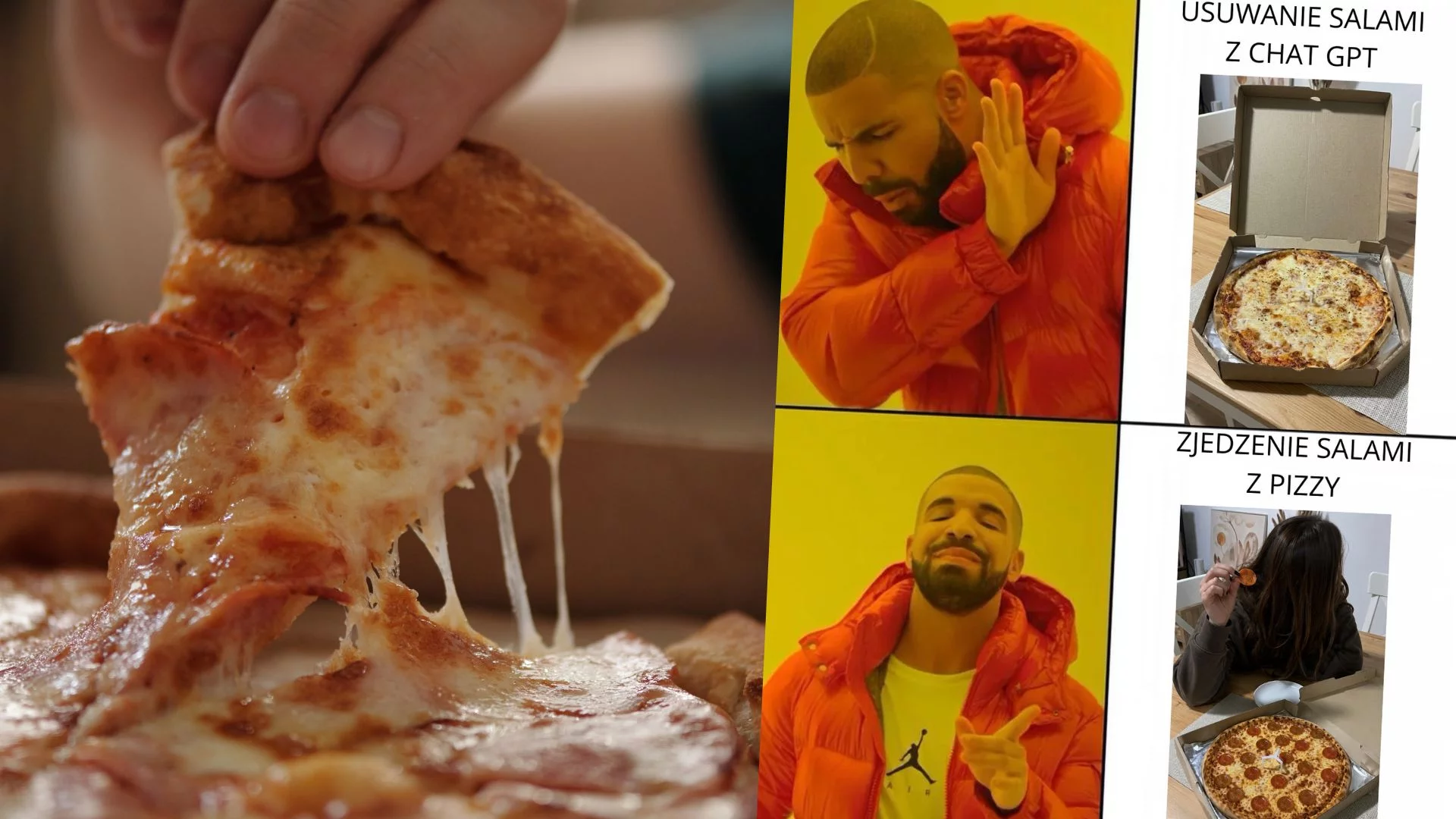 Chciała oszukać pizzerię w Rzeszowie. Wpadła przez... przerobione zdjęcie AI