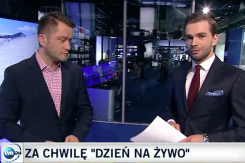 Radosław Mróz nową gwiazdą TVN24?