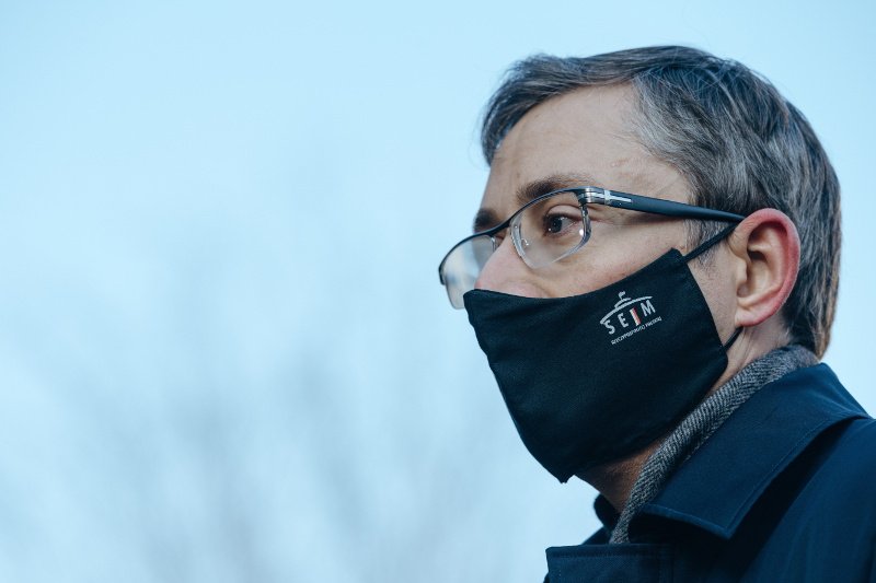 Poseł Lewicy Marek Rutka.