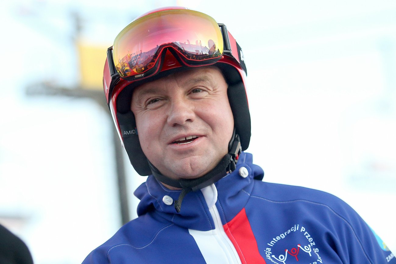 Andrzej Duda jest już ozdrowieńcem i jedzie do Zakopanego na maraton narciarski.