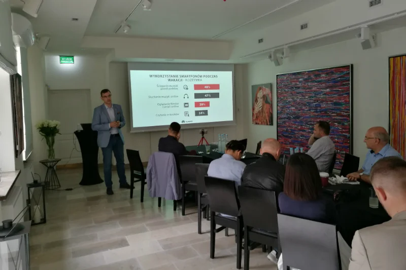 Prezentacja wyników badania Wakacyjny Trendomierz Huawei 2017