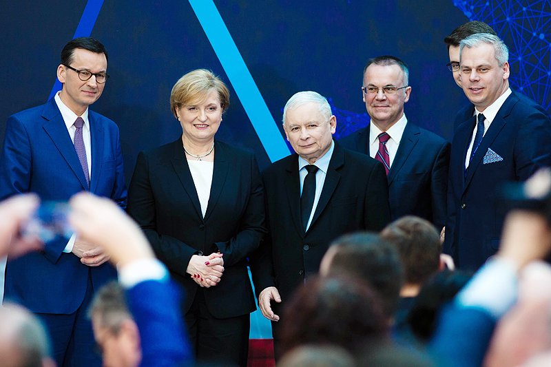 Podczas konwencji PiS w Gdańsku ani razu nie wspomniano o strajku nauczycieli.