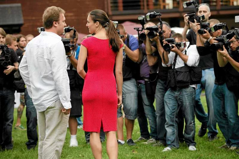 Fotoreporterzy na prezentacji jesiennej ramówki TVP