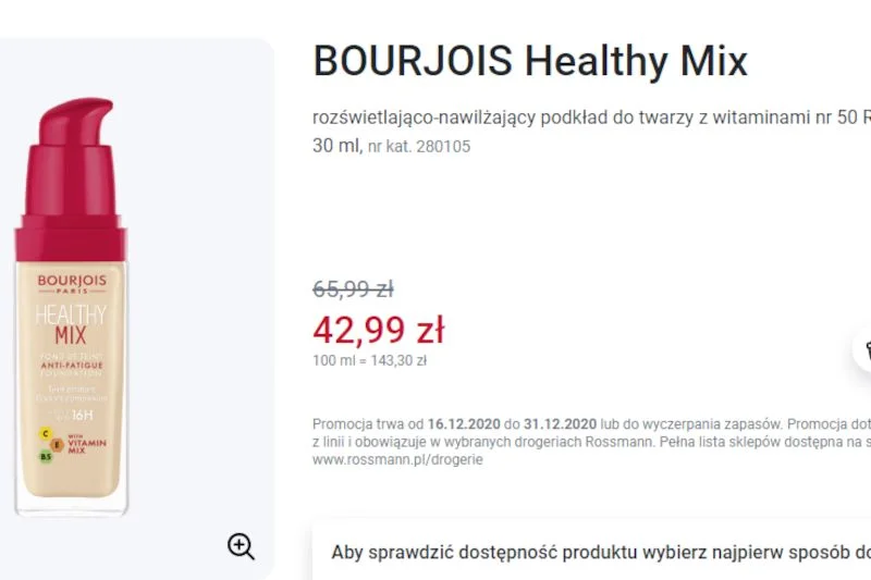 Ten podkład jest bardzo popularny wśród najlepszych wizażystek w Polsce.