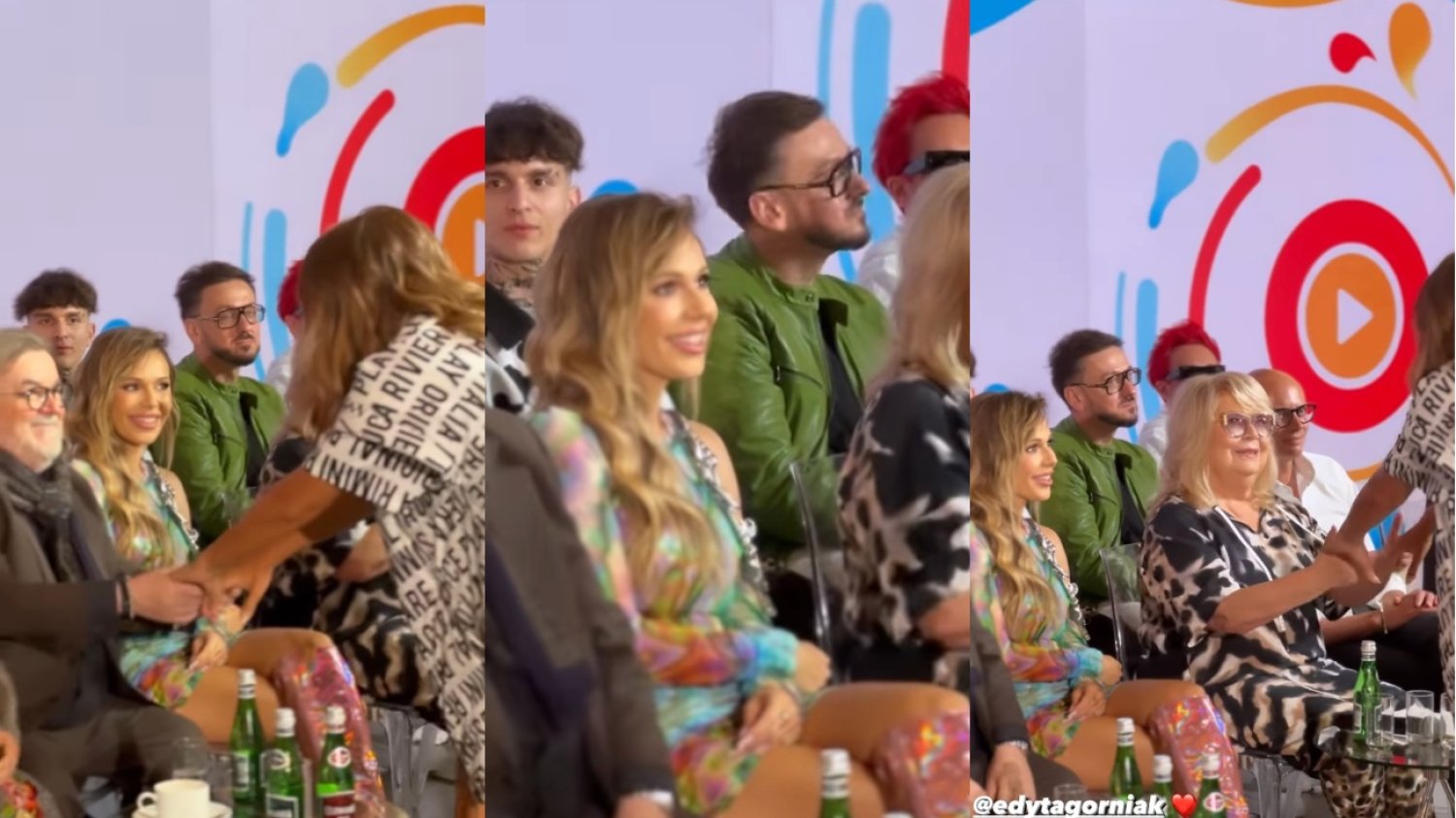 Edyta Górniak nie przywitała się z Dodą podczas konferencji Polsatu [WIDEO]