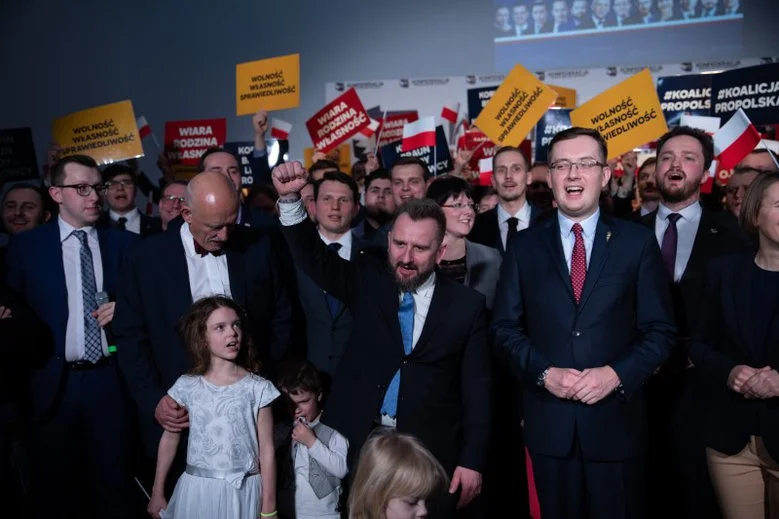 Konfederacja KORWiN Braun Liroy Narodowcy startuje w wyborach do Parlamentu Europejskiego.