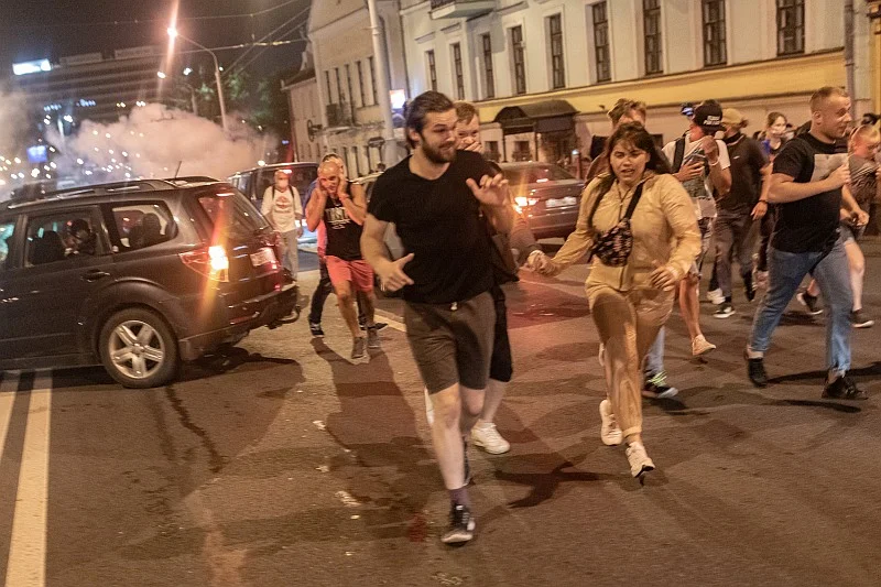 Łuski "Made in Poland", czyli czym do protestujących na Białorusi strzelają służby Aleksandra Łukaszenki.