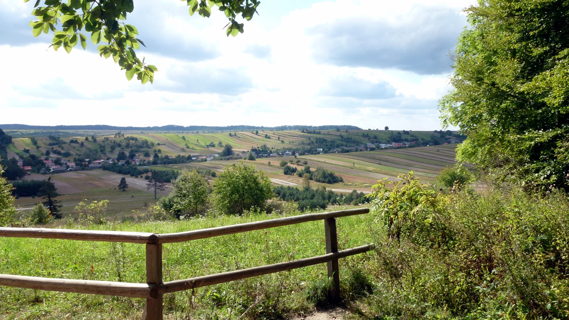 Widok z Bukowej Góry.