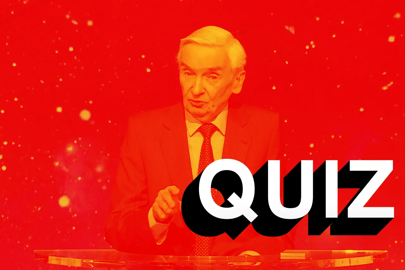 Oto quiz z pytaniami z teleturnieju "Jeden z dziesięciu".