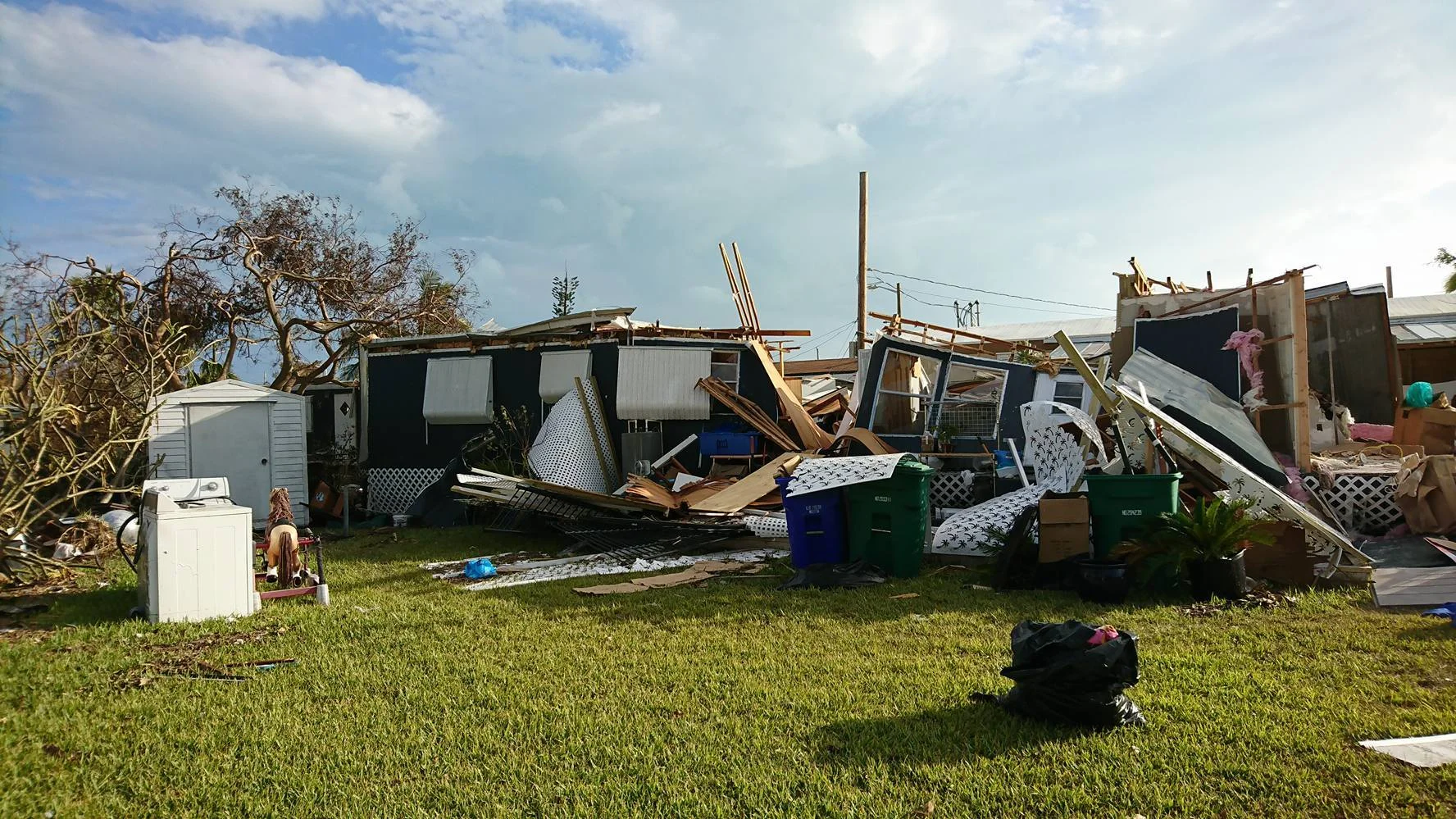 Key West Floryda 2017 po przejściu huraganu Irma