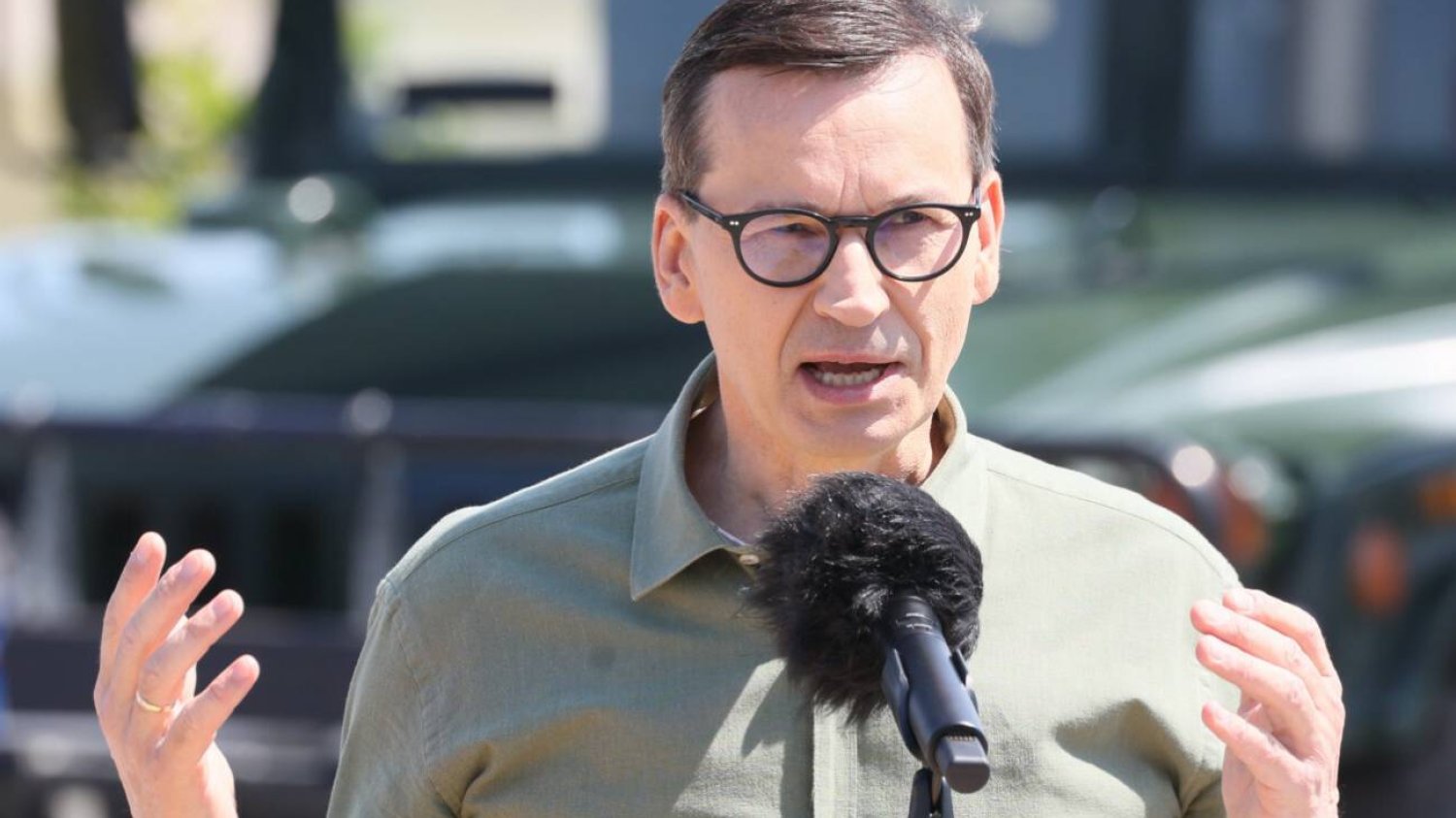 Wagnerowcy przy polskiej granicy. Dosadne słowa premiera Morawieckiego