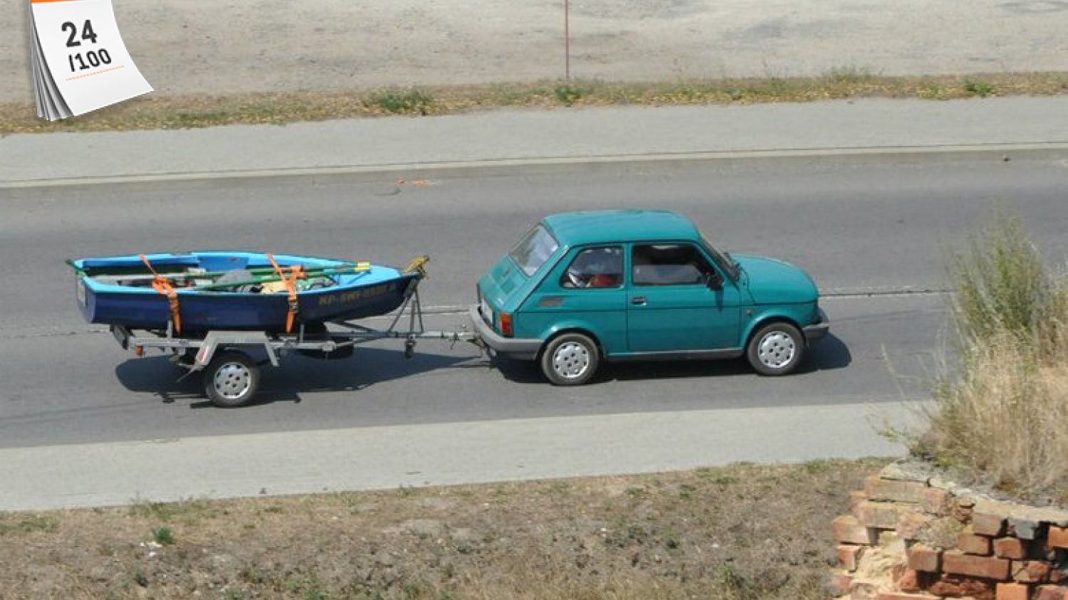 Mały, ale wariat: Fiat 126p często mierzył się z wyzwaniami ponad swoje siły