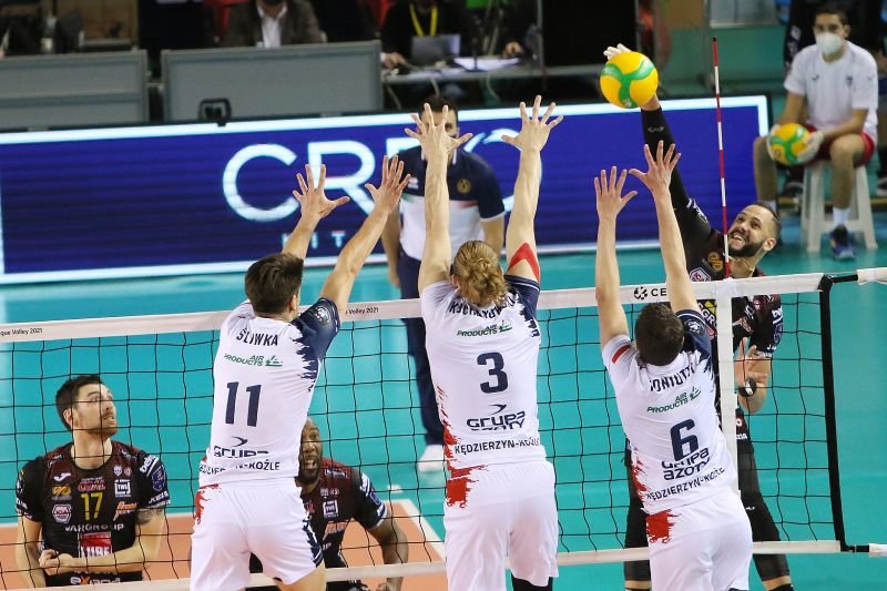 Cucine Lube Civitanova zmierzyło się w środę w Lidze Mistrzów z Grupą Azoty Zaksą Kędzierzyn-Koźle