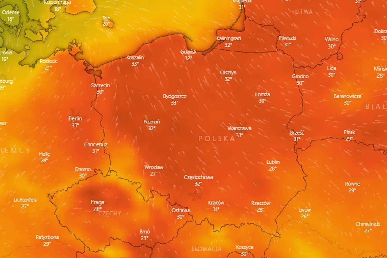 Lipiec i sierpień w Polsce może być upalny.