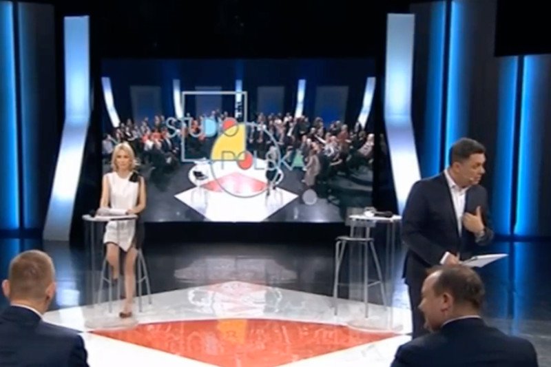 Awantura w TVP Info. Ze studia wyproszono kandydata opozycji do Sejmu.