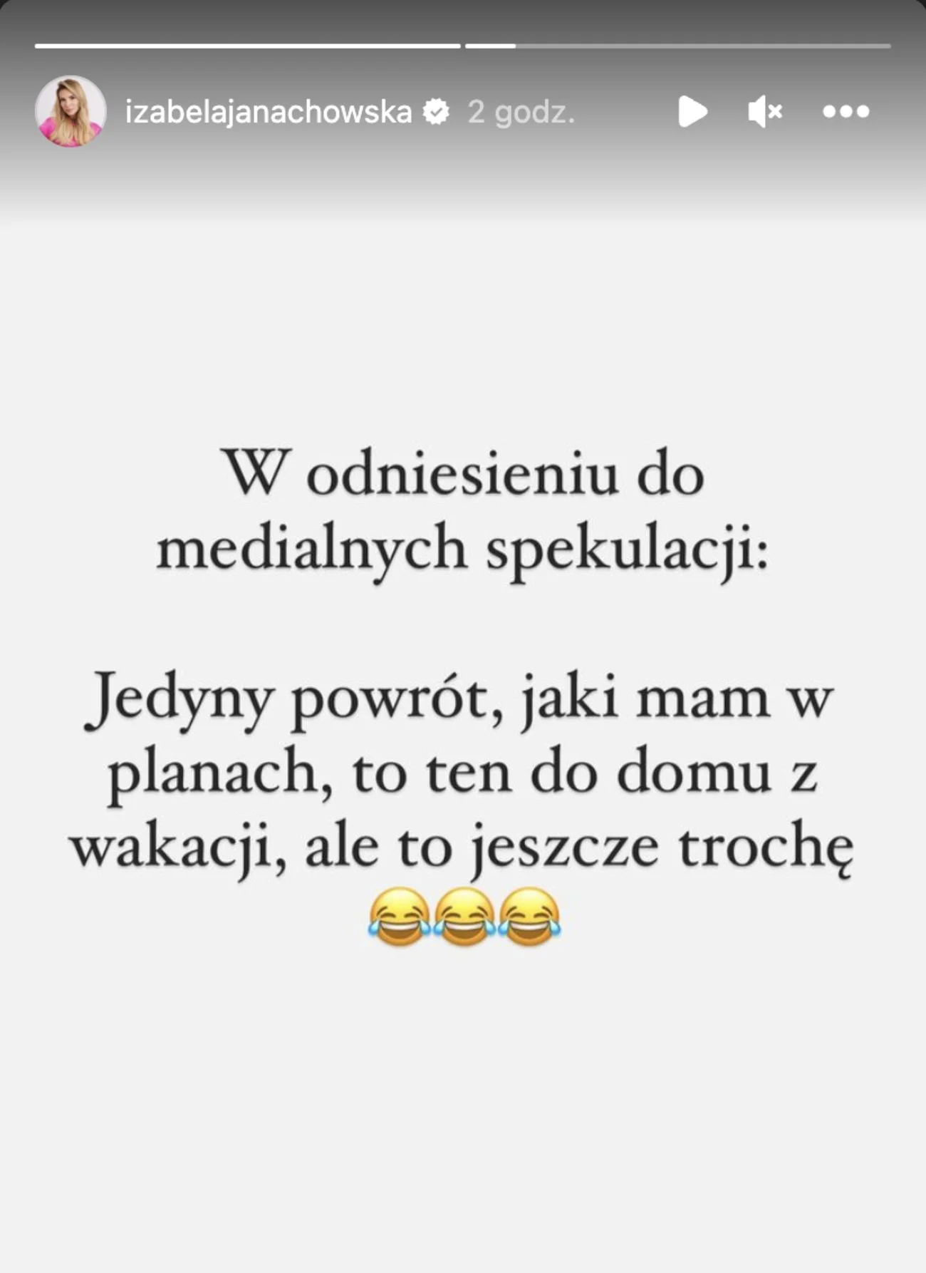 Izabela Janachowska komentuje plotki ws. odejścia z Polsatu