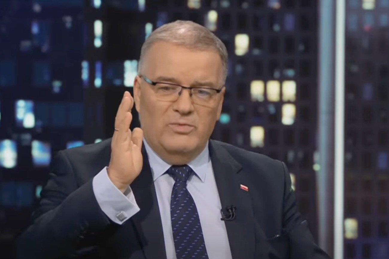 Andrzej Dera obraził Monikę Olejnik w "Kropce nad i".